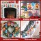 LET’S Resin Upgraded Christmas Resin Molds Silicone, 16 Cavities Large Resin Christmas Ornament Molds Each 3inch, Glossy Silicone Molds for Resin Art Craft,Keychains,Christmas Tree Decorations